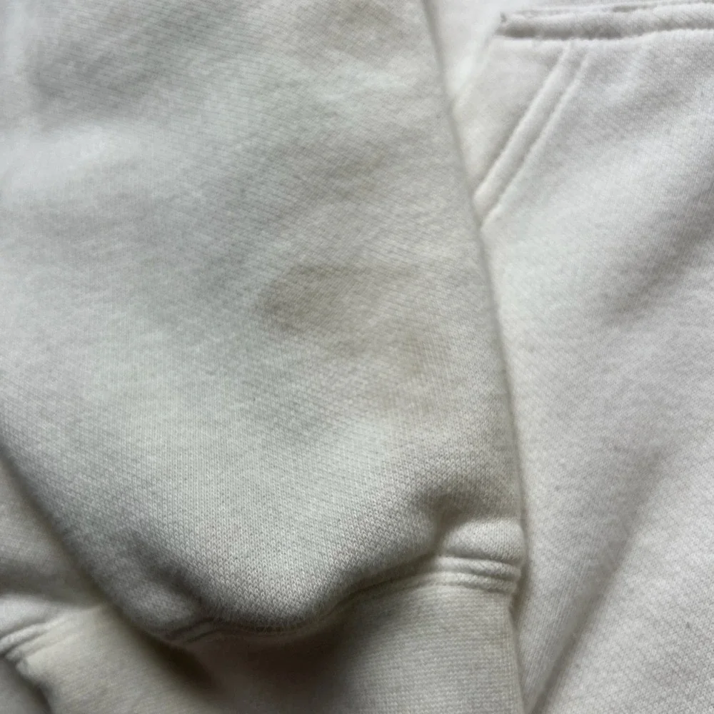 Adidas Hoodie Men 3XL White Vintage 2006 Embroidered Logo Oversized Pullover